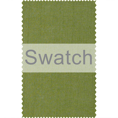 Swatch of Waterford Linen in Green 