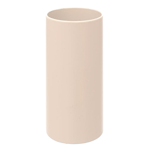 38mm dia x 80mm Ivory Candle Tube