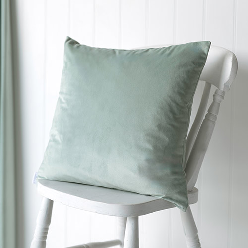Hunstanton cushion cover in Duck Egg 