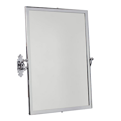 Stratford Rectangular Mirror in Nickel