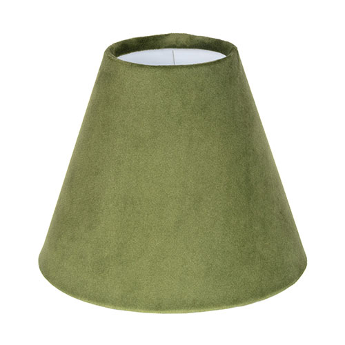 Empire Candle Clip Shade in Forest Green Hunstanton Velvet