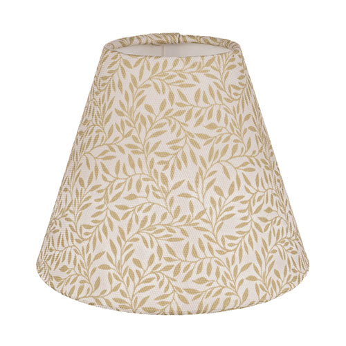 Empire Candle Clip Shade in Gold Spring Leaf