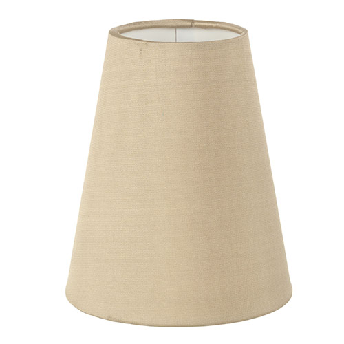 French Cone Candle Clip Shade in Royal Oyster Silk