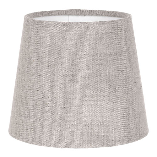 French Drum Candle Clip Shade in Natural Waterford Linen