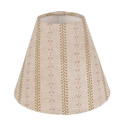 15cm Empire Shade in Gold Cottage Stripe