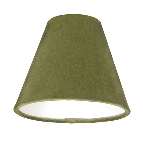 15cm Pendant Empire Shade In Forest Green Hunstanton Velvet