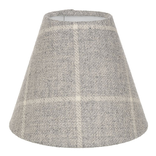 15cm Empire Shade in Stirling Check Lovat Wool
