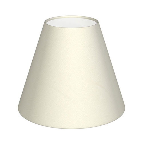 15cm Empire Shade in Cream Satin