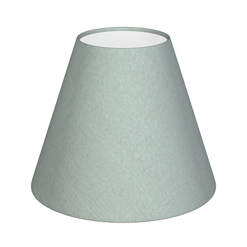 15cm Pendant Empire Shade in French Grey Silk