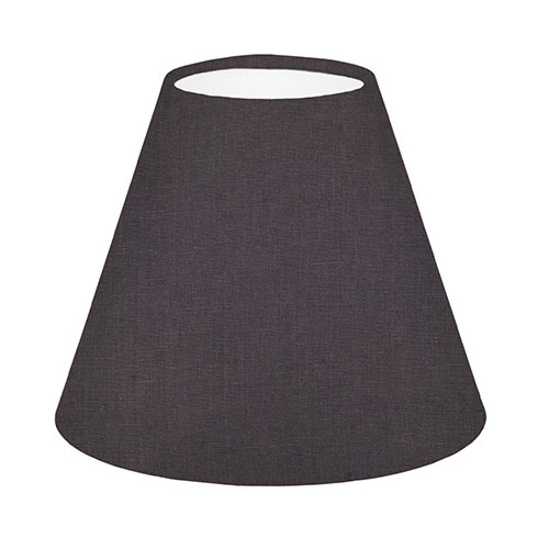 15cm Empire Shade in Elephant Waterford Linen