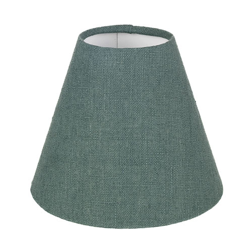 15cm Empire Shade in Teal Waterford Linen