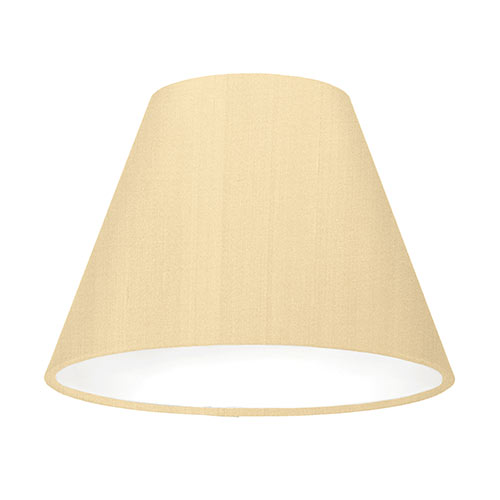20cm Pendant Empire Shade in Buttermilk Silk