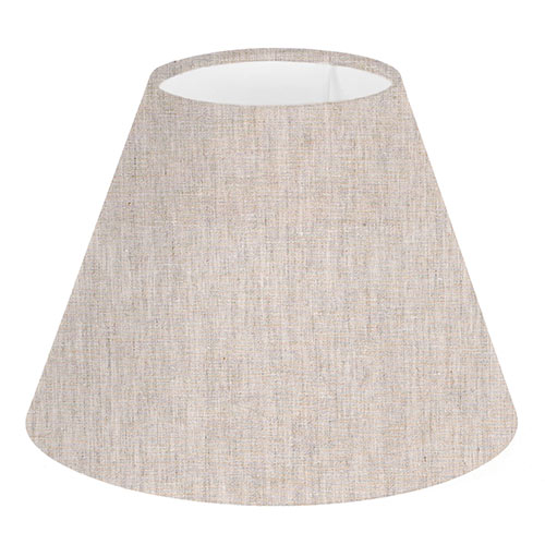 25cm Pendant Empire Shade in Natural Isabelle Linen