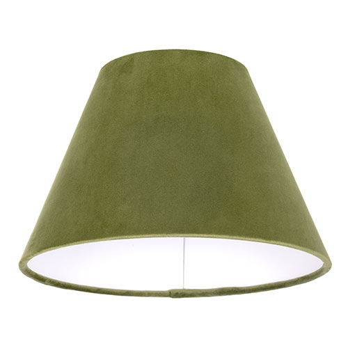 30cm Pendant Empire Shade In Forest Green Hunstanton Velvet