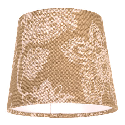 13cm Pendant French Drum Shade in Gold Cavendish