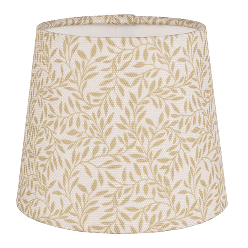 13cm French Drum Shade in Gold Spring Leaf