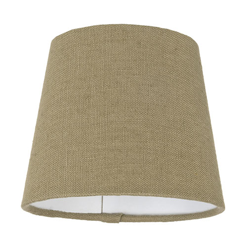 13cm Pendant French Drum Shade in Sage Waterford Linen
