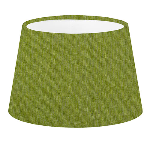 20cm Medium French Drum Shade in in Green Waterford Linen