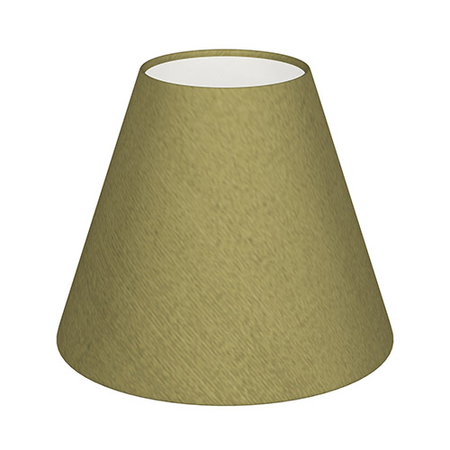 Candle Shade in Antique Gold Silk