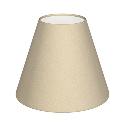 Candle Shade in Royal Oyster Silk