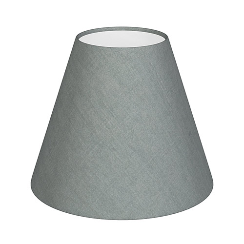 Candle Shade in Blue Waterford Linen