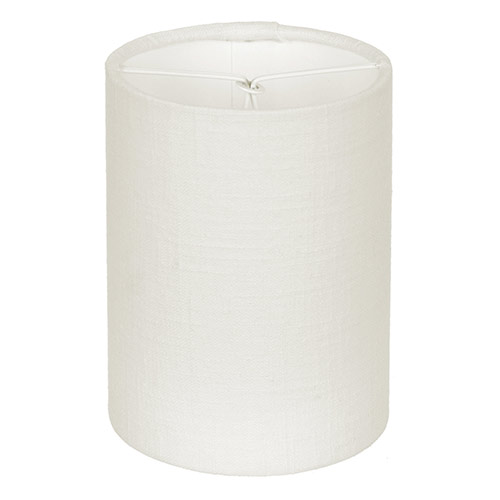 Cylinder Candle Clip Shade in Cream Killowen Linen 