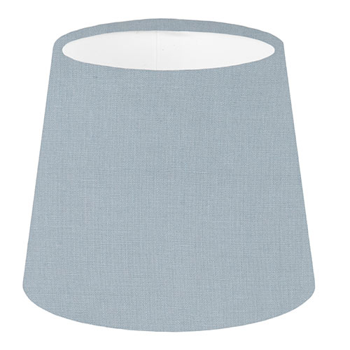 French Drum Candle Clip Shade in Cambridge Blue 