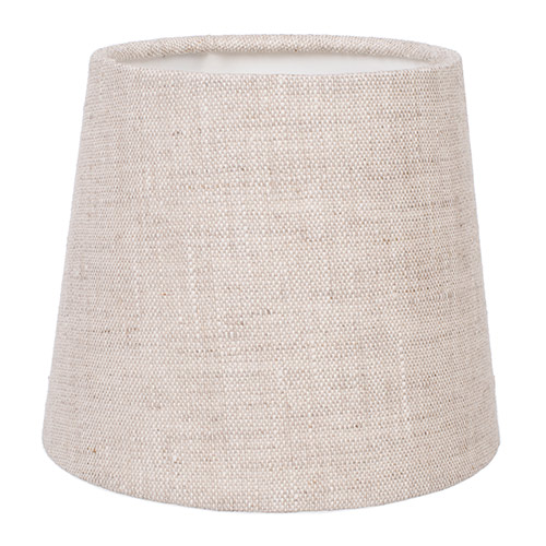 French Drum Candle Shade in Natural Isabelle Linen