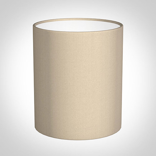 20cm Medium Cylinder Shade in Royal Oyster Silk