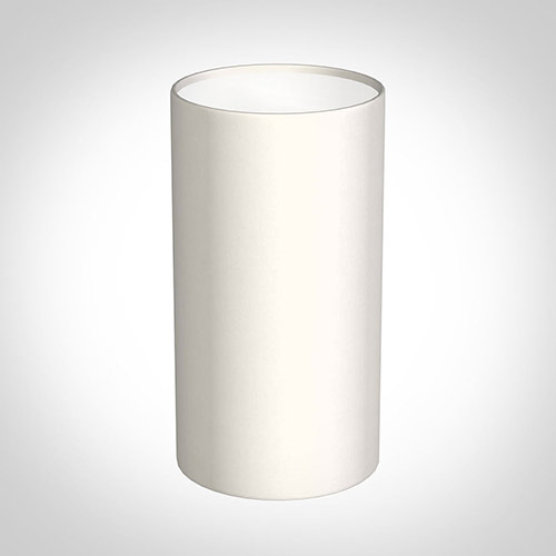 13cm Narrow Cylinder Shade in Cream Killowen Linen