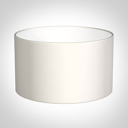45cm Wide Cylinder Shade in Cream Killowen Linen