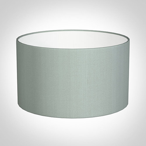 45cm Wide Cylinder Shade in French Grey Silk