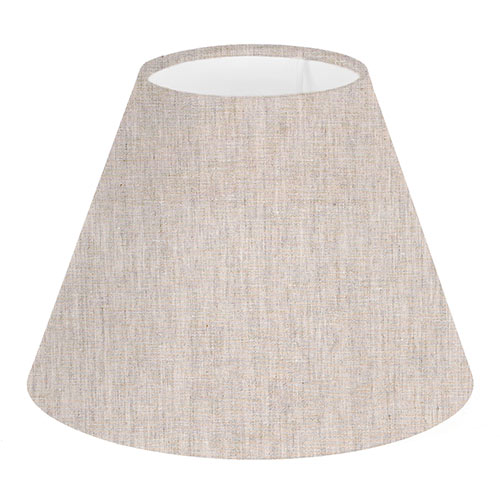 25cm Empire Shade in Natural Isabelle Linen