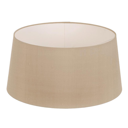 45cm Pendant Wide French Drum Shade in Royal Oyster Silk
