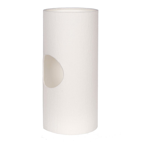 13cm Lamarsh Cylinder Shade,Cream Killowen Linen