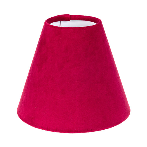 Candle Shade in Raspberry Hunstanton Velvet