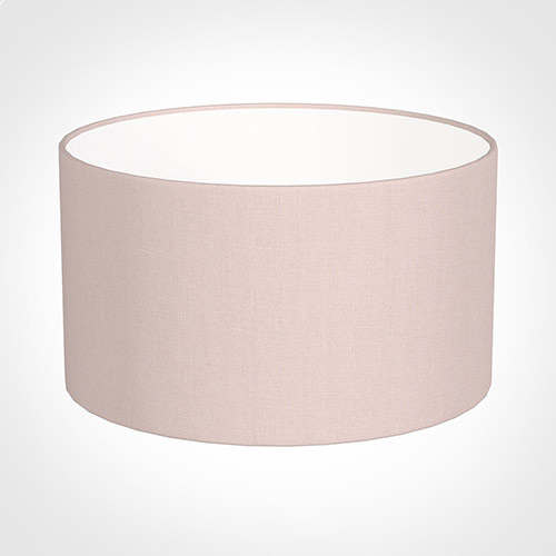 30cm Wide Cylinder Shade in Vintage Pink Waterford