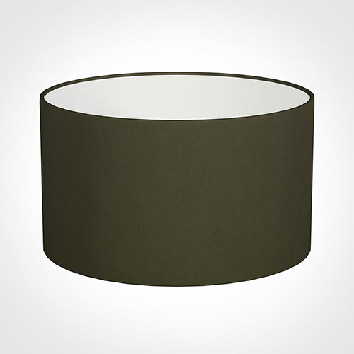 35cm Wide Cylinder Shade in Laurel Satin