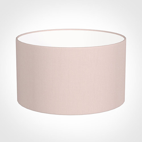 45cm Wide Cylinder Shade in Vintage Pink Waterford