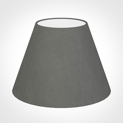 30cm Empire Shade in Mole Hunstanton Velvet