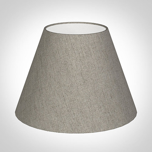 30cm Empire in Limestone Herringbone Lovat Tweed