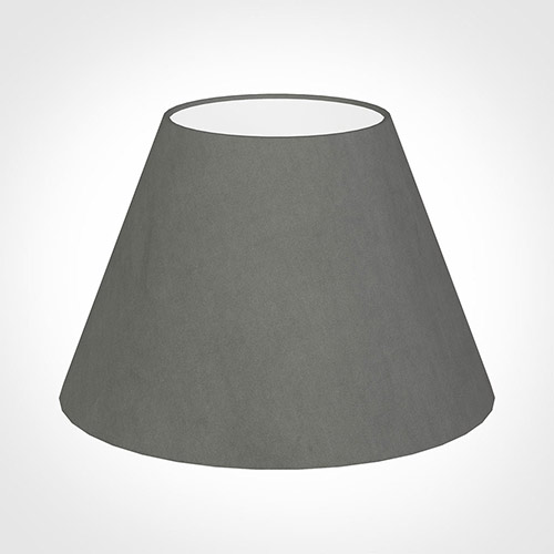 40cm Empire Shade in Mole Hunstanton Velvet