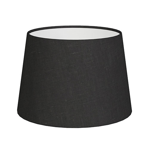 25cm Medium French Drum Shade in ElephantWaterford Linen
