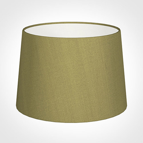 35cm Medium French Drum Shade in Antique Gold Silk