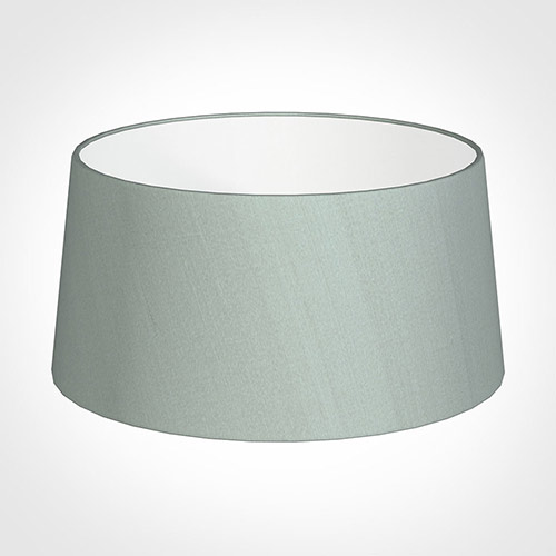 45cm Wide French Drum Shade in French Grey Silk