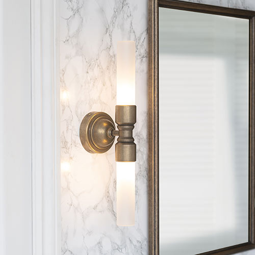Dorset Wall Light, Frosted