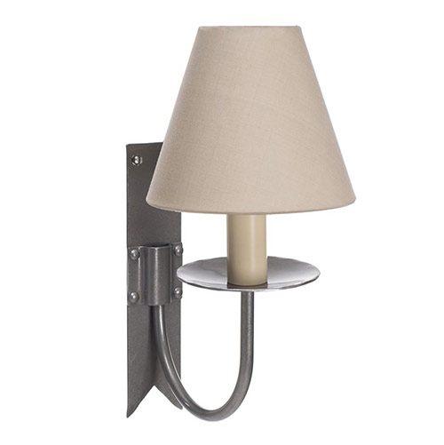 Single Cottage Wall Light in Polished
