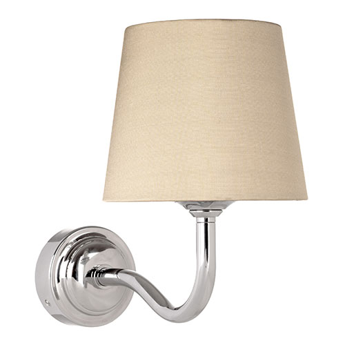 Byron Bathroom Light Fitting in Nickel