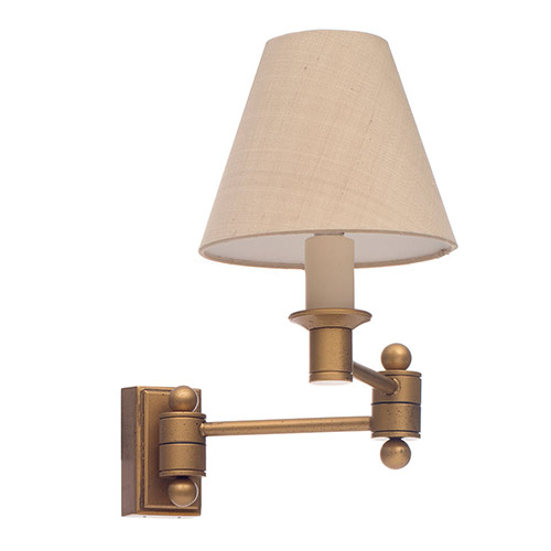 Hanson Wall Light in Old Gold