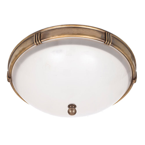Grosvenor Light in Antiqued Brass